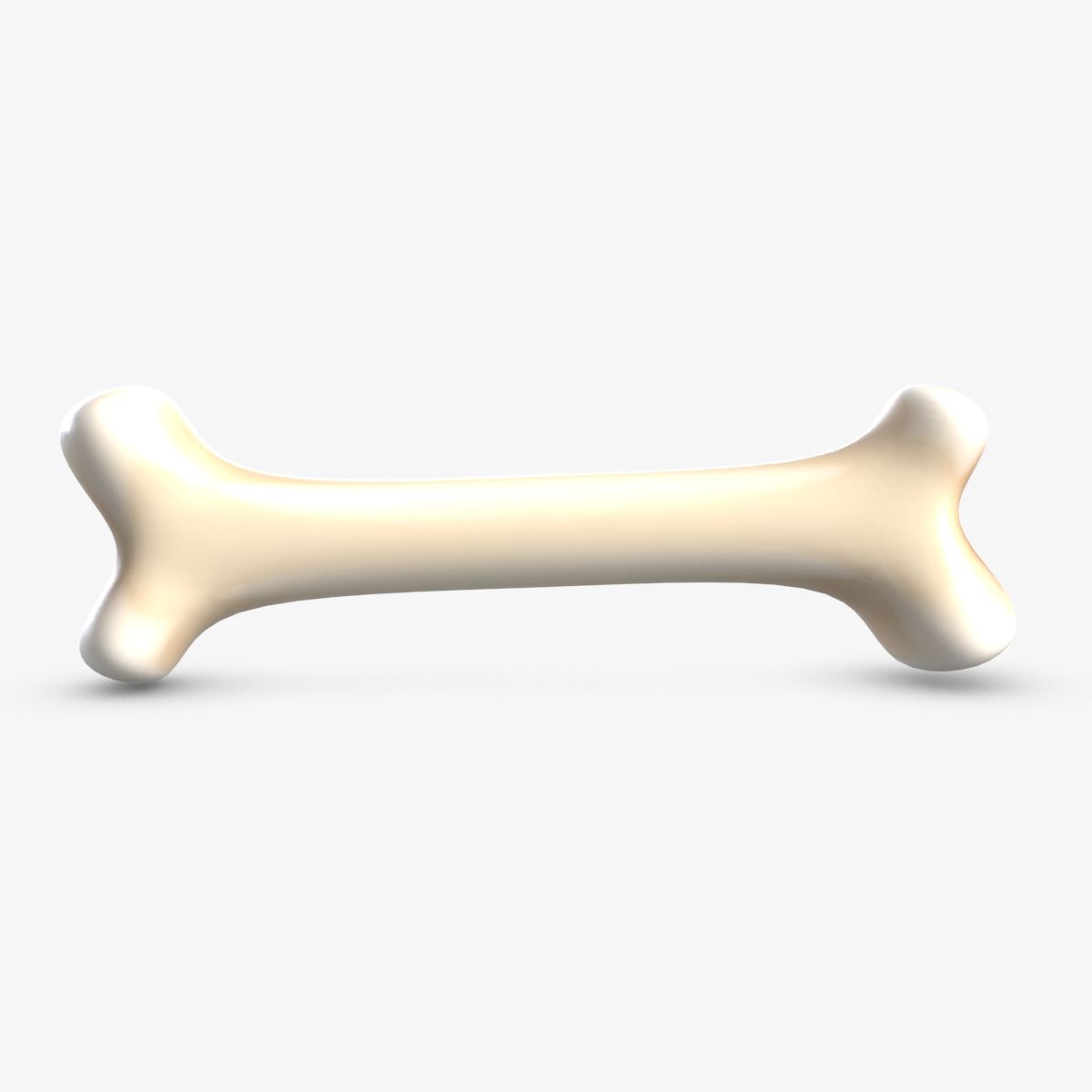 Tecknad ben 3d model