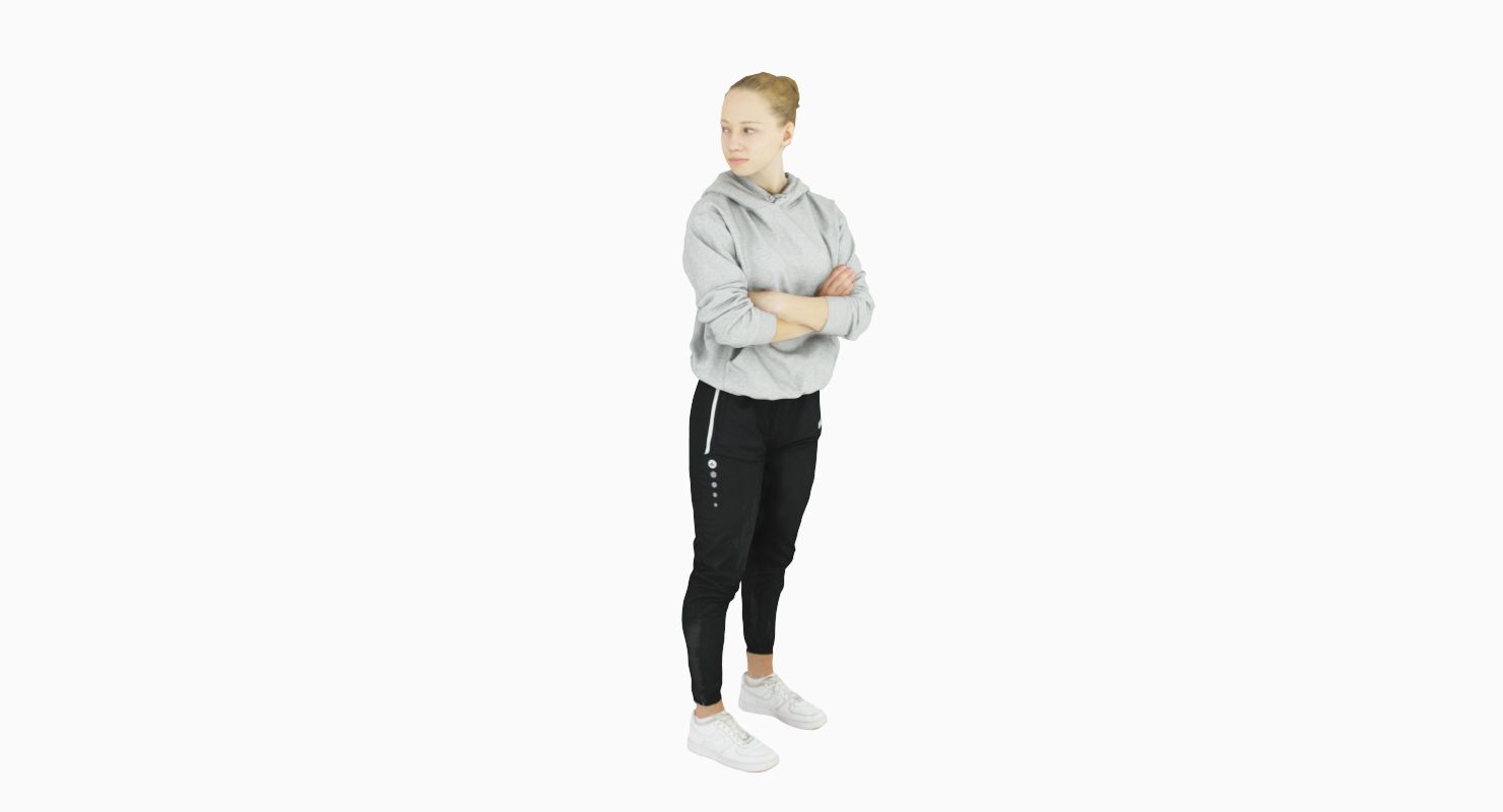 Lisa poserar 235 3d model